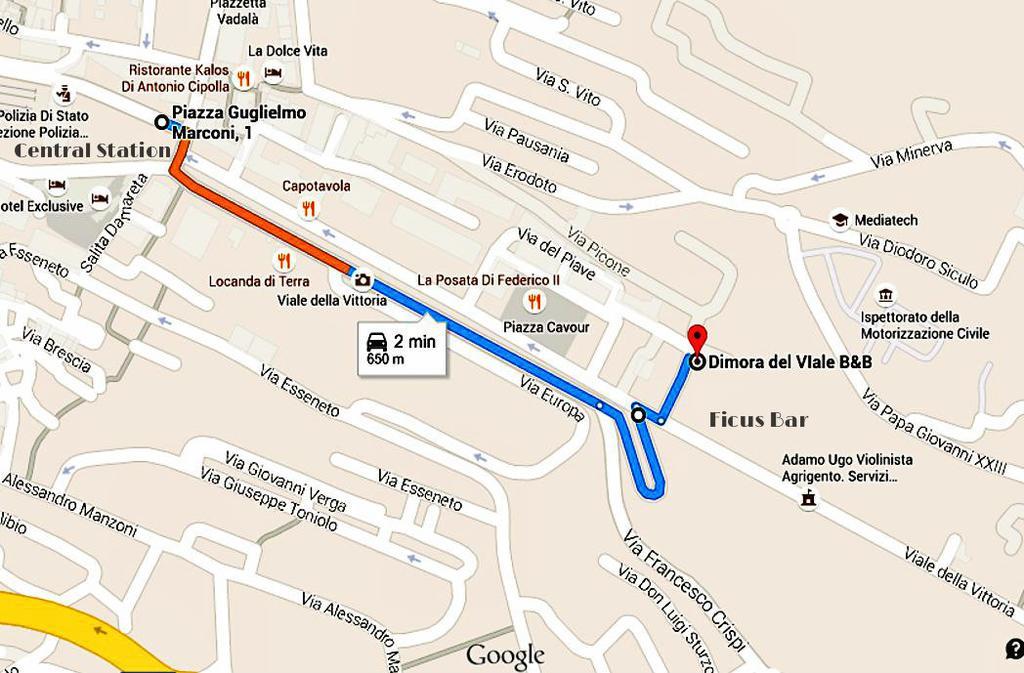 مبيت وإفطار أغريجنتو Dimora Del Viale المظهر الخارجي الصورة